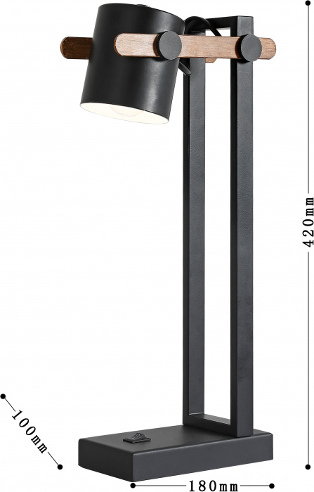 Интерьерная настольная лампа Scandy 3004-1T F-Promo фото