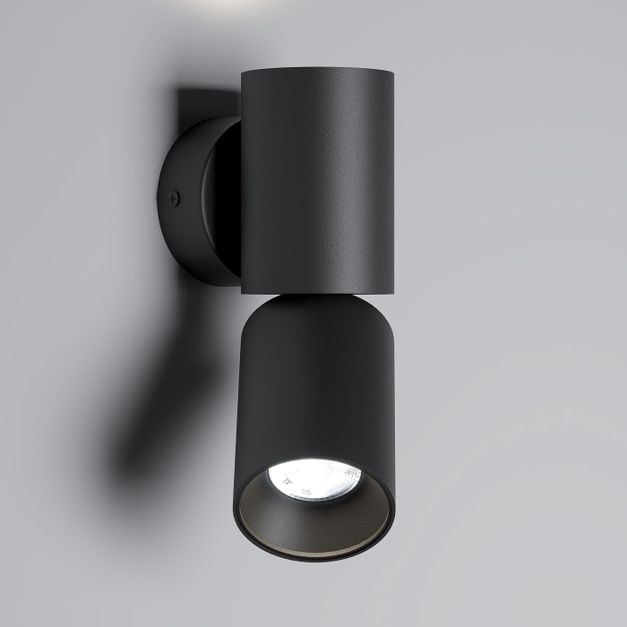 Настенный светильник Deep 40126/LED черный Elektrostandard a062926 фото